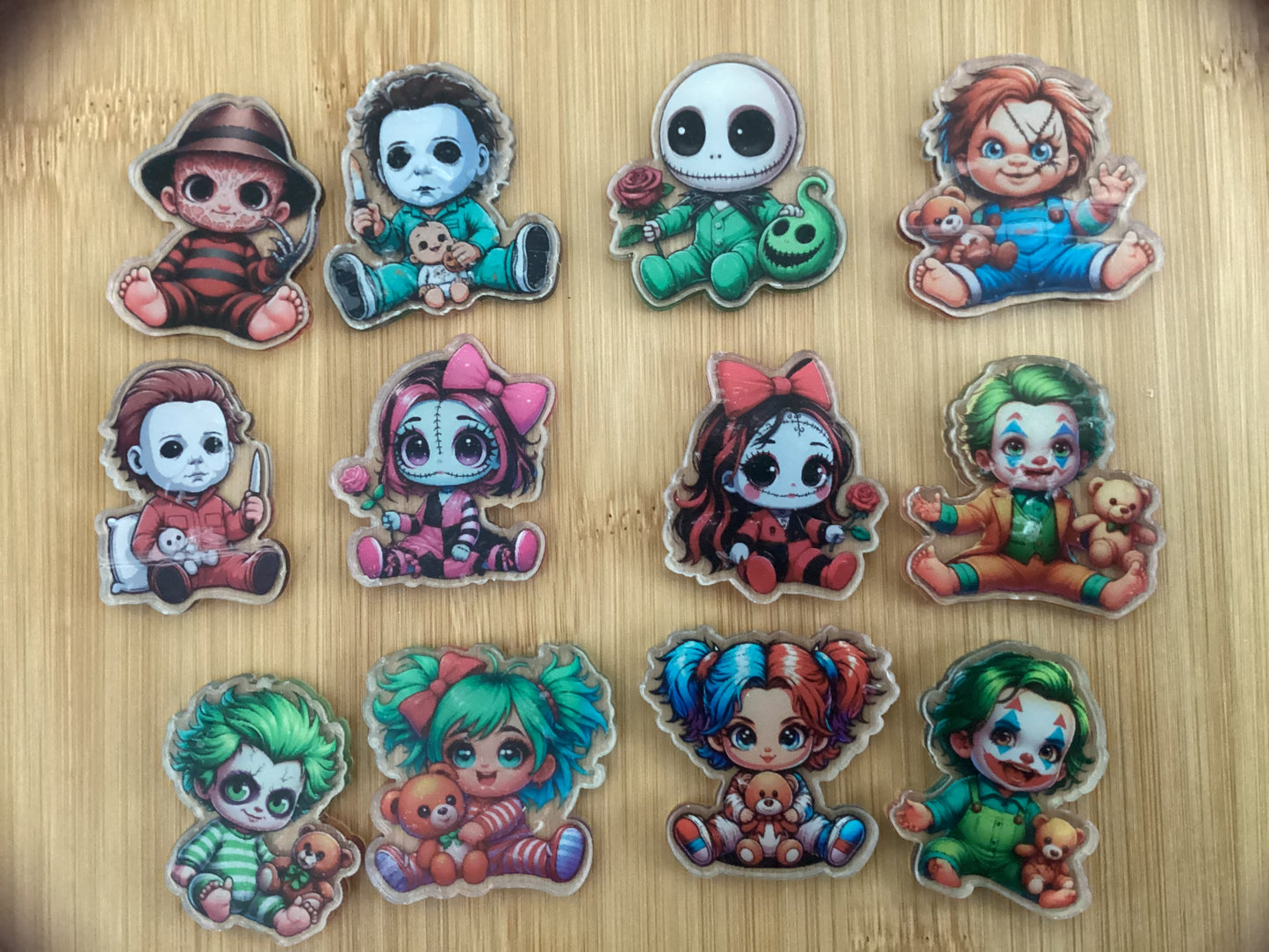 Small Character Clips 2 for $5