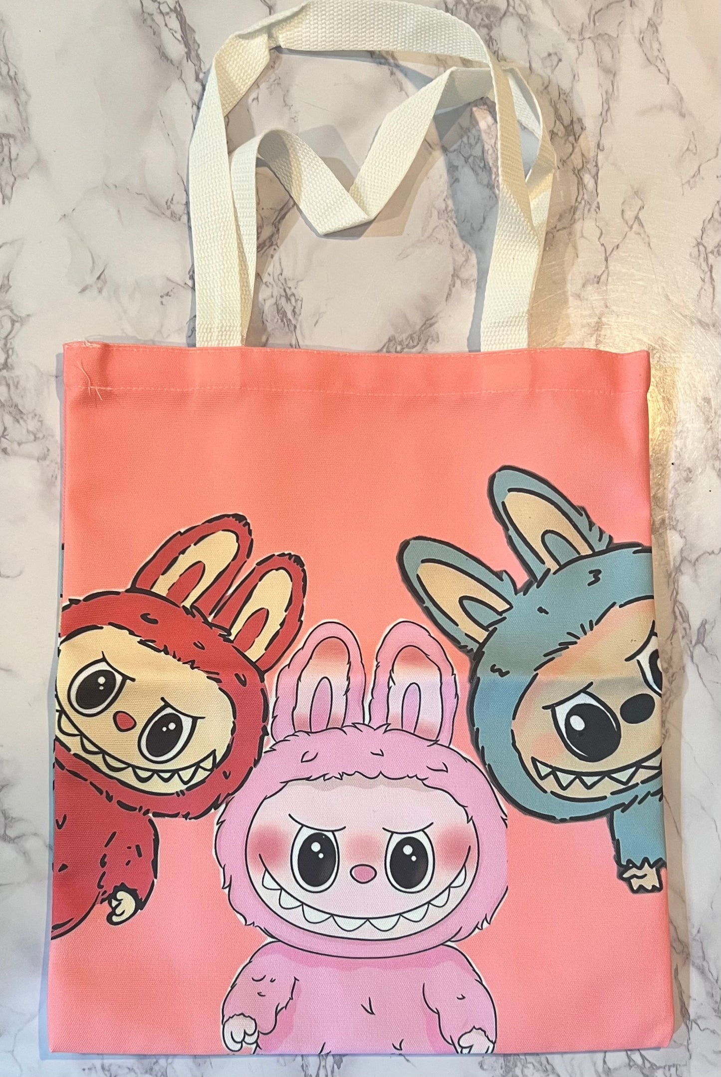 Labubu tote bags