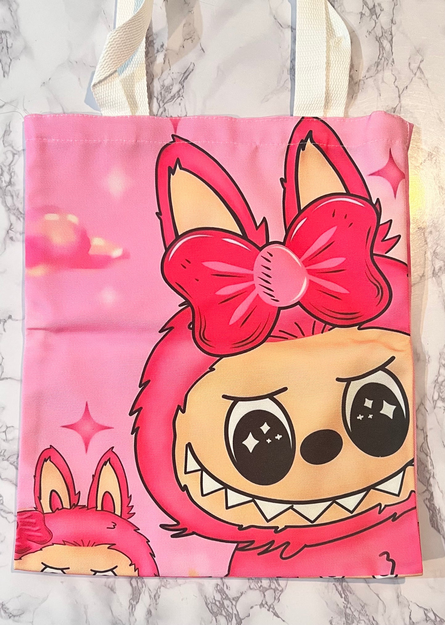Labubu tote bags