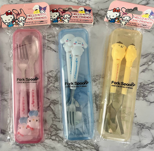 Sanrio utensil set