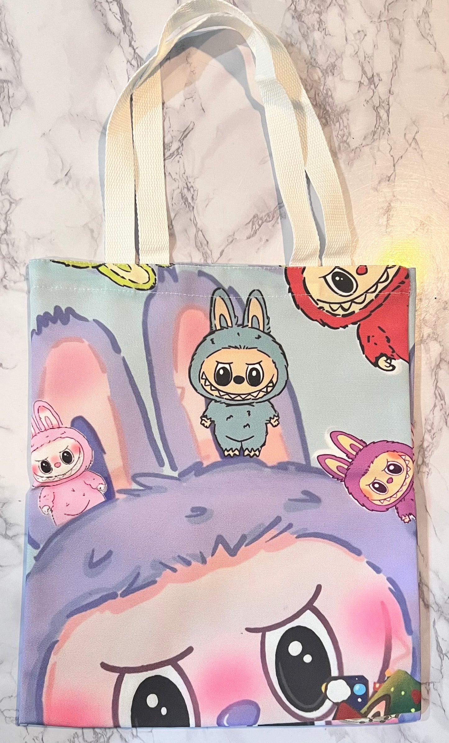 Labubu tote bags