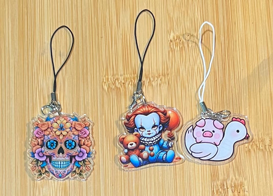 Phone Charms/Zipper Pulls
